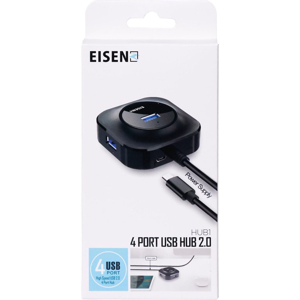 Eisenz 4 Port USB Hub - HUB1 Eisenz 4 Port USB Hub - HUB1