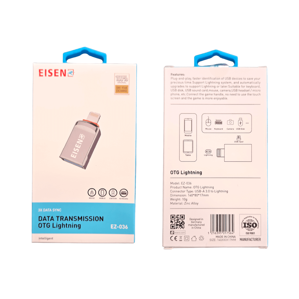 Eisen OTG Lightning - EZ-036 Eisen OTG Lightning - EZ-036