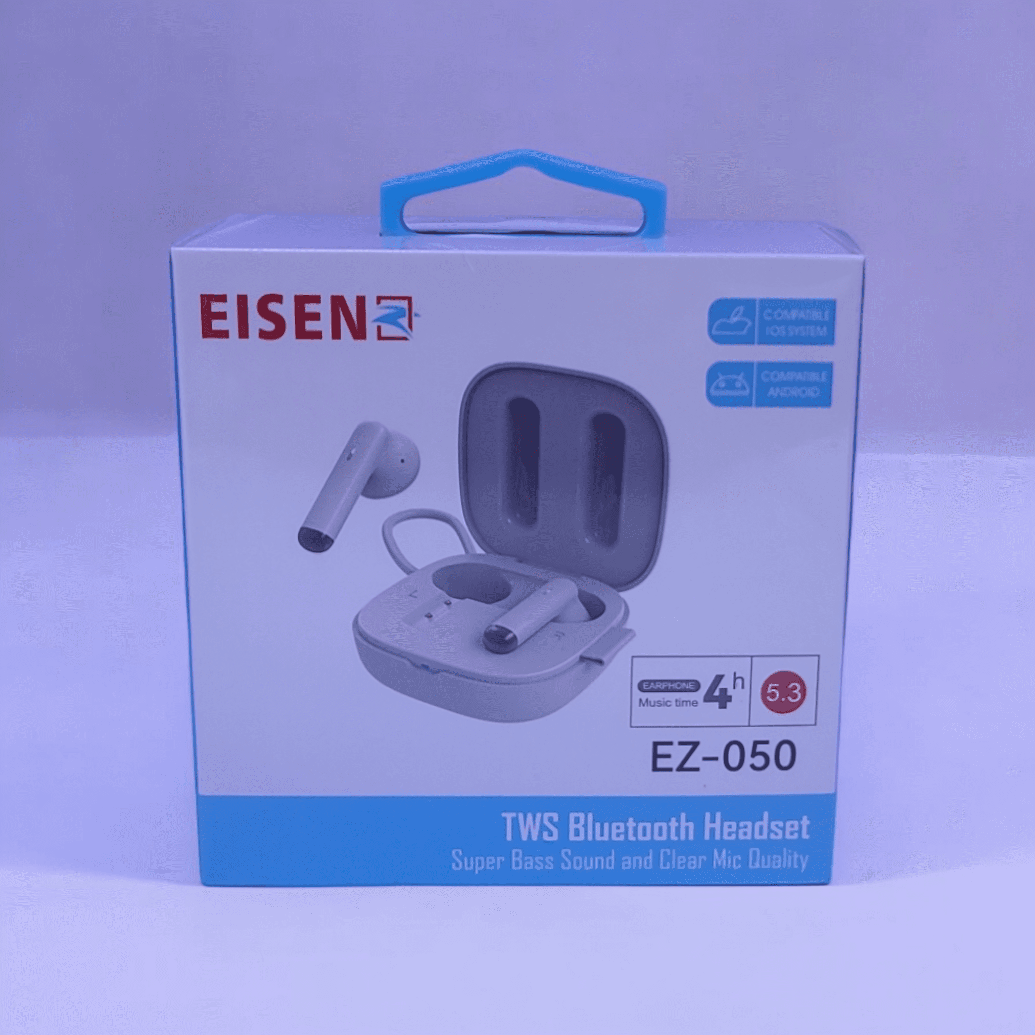 Eisenz TWS Wireless Earphone Super Bass Sound - EZ-050 Eisenz TWS Wireless Earphone Super Bass Sound - EZ-050