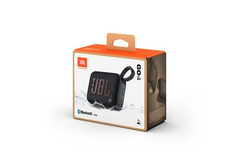 JBL GO4 Portable Black Bluetooth Speaker JBL GO4 Portable Black Bluetooth Speaker