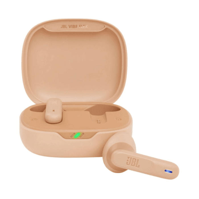 JBL Vibe Flex Bluetooth Headphones beige JBL Vibe Flex Bluetooth Headphones beige