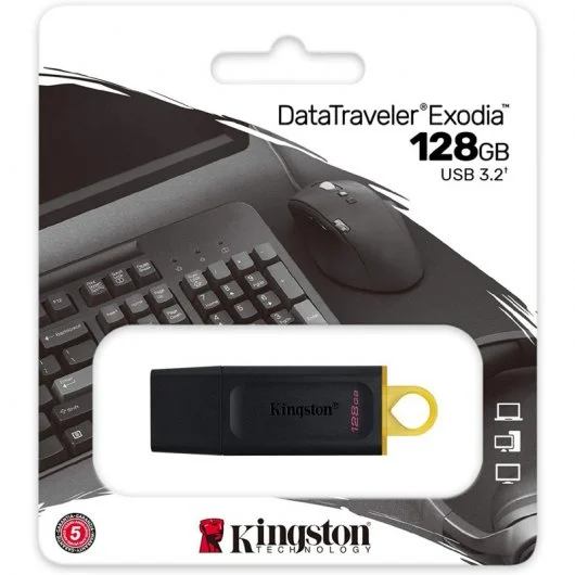 Kingston DataTraveler Exodia M USB 3.2 Gen 1 Flash Drive DTXM/128GB Kingston DataTraveler Exodia M USB 3.2 Gen 1 Flash Drive DTXM/128GB