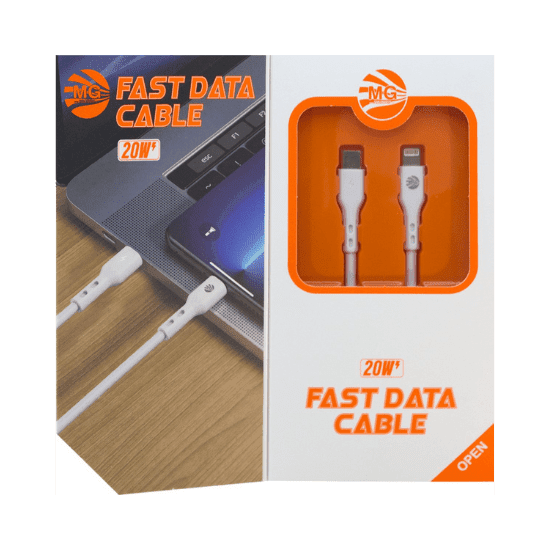 MG 20W Fast Cable Type C TO Lighting MG-X184 MG 20W Fast Cable Type C TO Lighting MG-X184