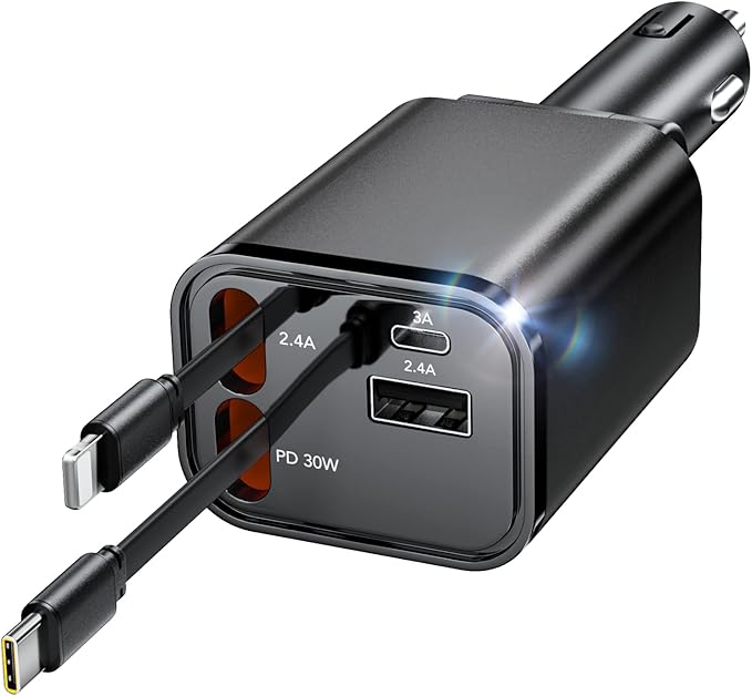 MG Car Charger 4IN1 Adapter PD100W MG-CC219 MG Car Charger 4IN1 Adapter PD100W MG-CC219