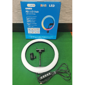 RGB Ring Light 30cm - LJJ-30 RGB Ring Light 30cm - LJJ-30