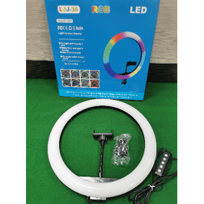 RGB Ring Light 36cm - LJJ-36 RGB Ring Light 36cm - LJJ-36