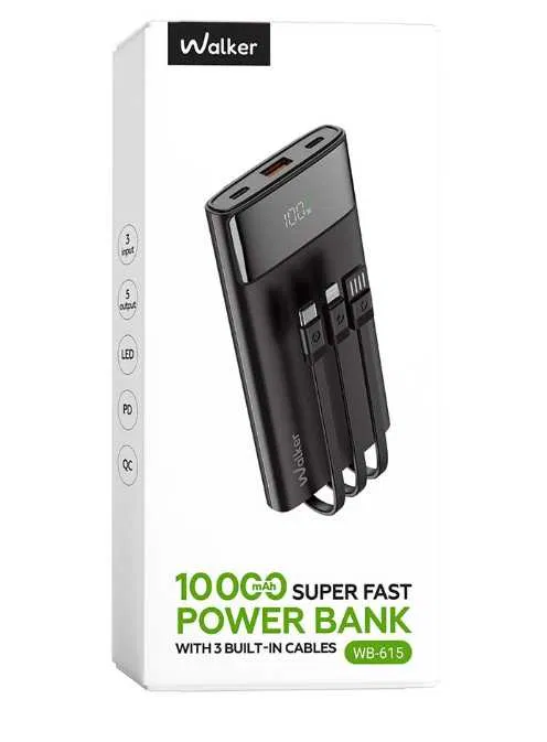 Walker Super Fast 3IN1 Cables 10 Walker Super Fast 3IN1 Cables 10