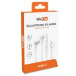 We Fix Ecouters Filaires White Type C